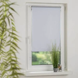 Klemmfix Easyfix-O-Rollo Kettenzugrollo Verdunkelung weiß 140 x 175 cm - Bild 1 von 3