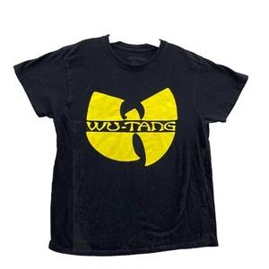 Wu-Tang Clan T-Shirt Men's Large Black Protect Ya Neck Kung Fu White Lotus 2017 - Picture 1 of 7