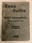 Abercrombie & Fitch Catalog 1908 Outdoors Sporting Fishing Firearms Camping Hunt