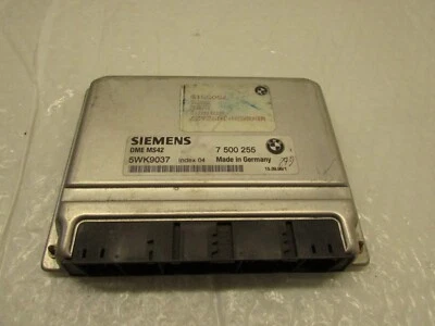 1999-2000 BMW 328CI ECU ENGINE CONTROL UNIT MODULE OEM 7505515 - Image 1 of 4
