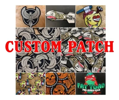 Custom Embroidered Personalized - Your Own Design Logo Image Patch - Image 1 of 4