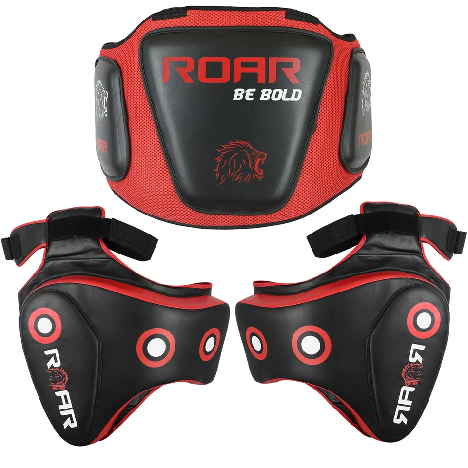 KOYES MMA Kickboxing Thigh Pad Mixed Martial Art Belly Protector Training - Image 1 of 1
