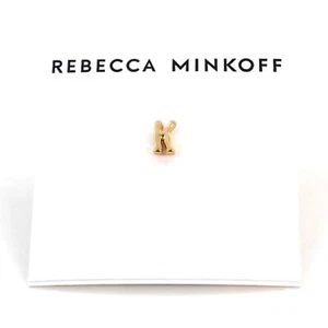 Rebecca Minkoff Gold " K " Initial Earring #RM324 - Picture 1 of 2