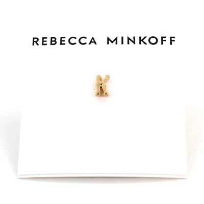 Rebecca Minkoff Gold " K " Initial Earring #RM324 - Image 1 of 2