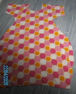 ballonförmiges Sommer Kleid Lagenlook Große Punkte - Bild 1 von 1