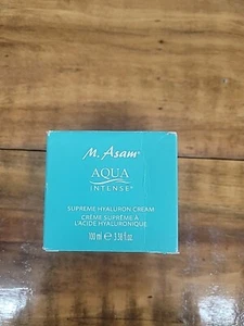M.Asam Face Cream Aqua Intense Anti Age Wrinkles Hyaluronic Acid Plumps Skin - Picture 1 of 4