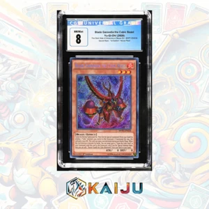 Yu-Gi-Oh! Blade Garoodia the Cubic Beast 2020 MVP1-ENS34 Secret Rare 1st CGC 8 - Picture 1 of 3