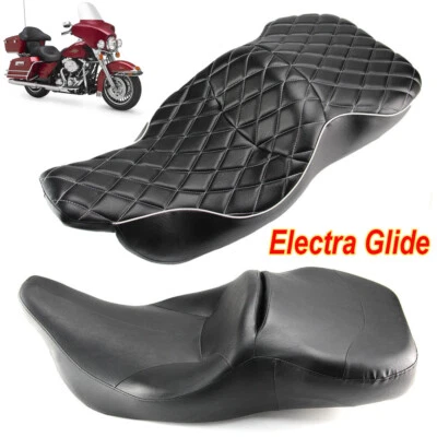 Низкое профессиональное сиденье для водителя пассажира для Harley Touring Electra Glide Classic FL - Изображение 1 из 4