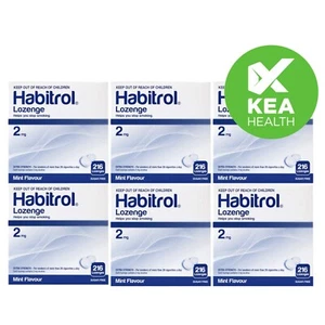 Habitrol Nicotine Lozenge 2mg MINT 1,296 pieces - 6 boxes - QUIT Smoking Now - Picture 1 of 12