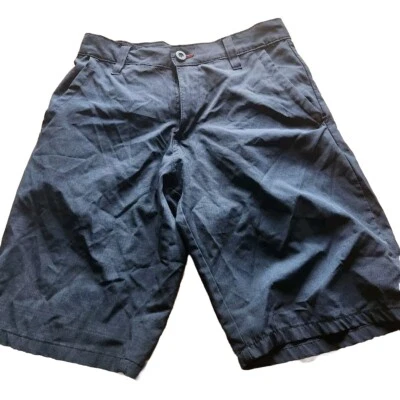 Burnside 男孩弹力混合快速干燥现代版型短蓝色 14/16 26 英寸 — 第 1/4 张图片