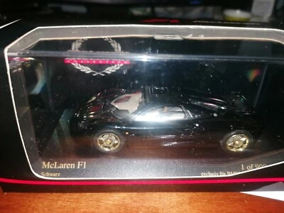 Minichamps 1/43 McLaren F1 black exclusiv for BMW Hanschke & Harsch 999 pcs - Immagine 1 di 3