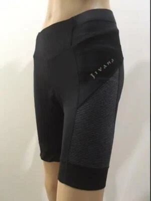 JIVANA Ladies Womens Cycling Bike Padded Knicks Shorts Black S - 5XL - image 1 of 4