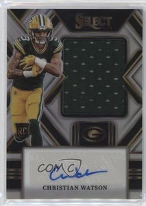 2022 Panini Select Silver Prizm /99 Christian Watson #JRS-CW Auto RC - Picture 1 of 3