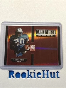 🔥2005 Barry Sanders Donruss Elite Career Best #CB-2 /1000 LIONS Free Shipping - Picture 1 of 2