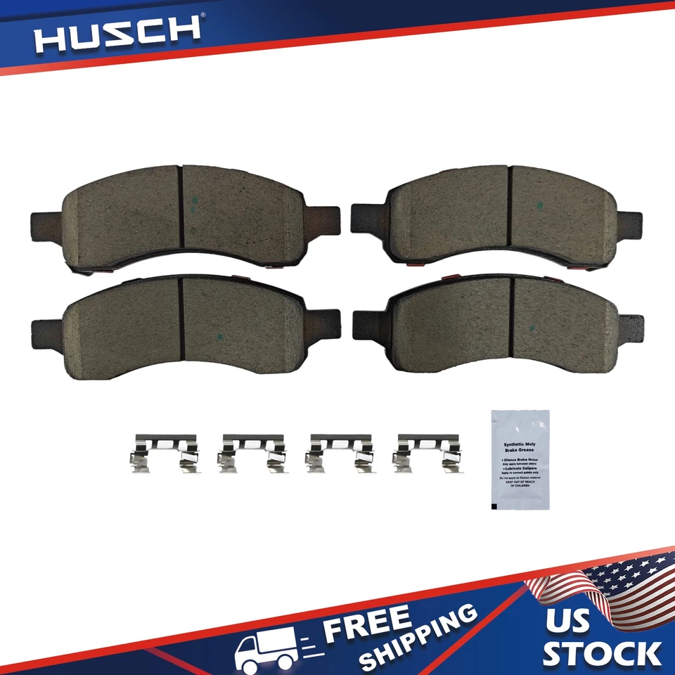 Front Performance Ceramic Brake Pads for Chevrolet Colorado/SSR/Trailblazer/EXT - Image 1 of 4