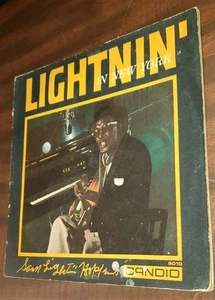 Lightnin' In New York - Sam Lightnin' Hopkins (LP 1961 Candid Mono) 1st Pressing - Picture 1 of 16