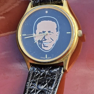 Vintage Tom Peterson (Portland, OR) Relógio Masculino Publicitário. - Imagem 1 de 4