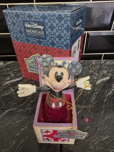 Disney Traditions Showcase Mickey Jack In The Box Jim Shore - Picture 1 of 24