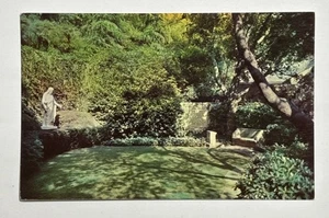Cartolina Gods Garden Forest Lawn Memorial Park Glendale California non spedita - Foto 1 di 2