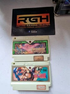 SPELUNKER 1 + II 2 NINTENDO FAMICOM FAMILY COMPUTER JAP NES CARTS IREM 03 + 06 - Picture 1 of 6