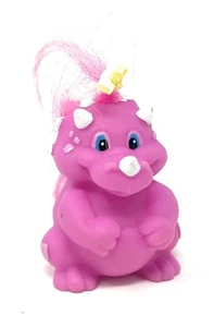Russ Hatchling Dinosaurier - Troll Puppe rosa Dino - rosa Haare - Bild 1 von 5