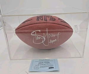 Steve Young Signed Autographed Football 49ers 06/25/2005 - Picture 1 of 7