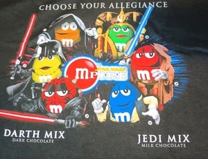 Camiseta De Colección Dead Stock Hanes Peso Pesado Star Wars M&Ms Rara Adulto XL 46-48 - Imagen 1 de 14