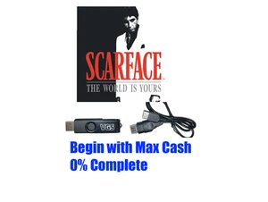 Scarface The World is Yours START Save File Original Xbox USB with Cable Adapter - Picture 1 of 2