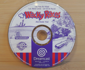 Wacky Races Sega Dreamcast PAL - Disc Only