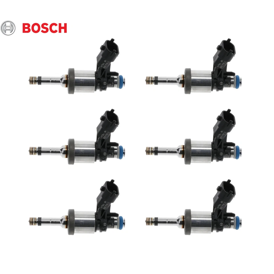 Juego de 6 inyectores de combustible Bosch 62852 GDI para Buick Enclave 3,6 L Foto 1 de 1