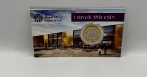 THE ROYAL MINT EXPERIENCE HO COLPITO QUESTA MONETA MONETA MONETA DA UNA STERLINA - Foto 1 di 5
