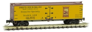 Micro-Trains MTL Z-Scale 40ft Wood Reefer Farm-to-Ta​ble #7 Dingfelder #109 - Picture 1 of 1
