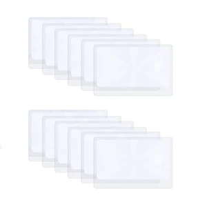Lot of 12 Plastic Reading Magnifiers. - Picture 1 of 7