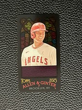 2023 Topps Allen & Ginter Shohei Ohtani SSP Mini Stained Glass #396 /25