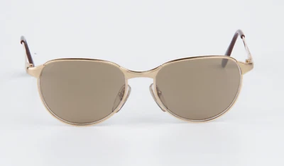 Gafas de sol personalizadas doradas Vuarnet 040 vintage marrón Foto 1 de 4