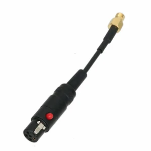 Mini-XLR 5Pin TA5F jack to Microdot 3" audio RF cable for Microphones headphones - Picture 1 of 1