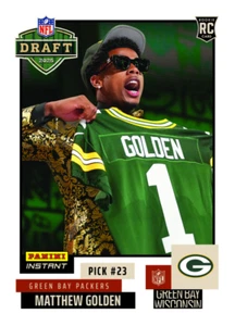 2025 PANINI INSTANT #1-#40 NFL DRAFT NIGHT ROOKIE - YOU PICK YOUR PLAYER IN HAND - Picture 1 of 41
