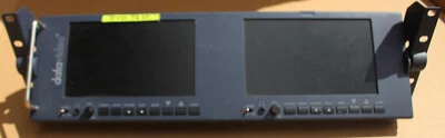 DataVideo TLM 702HD dual 7inch monitors - Image 1 of 4