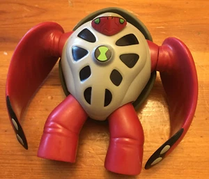 Ben 10 Ultimate Alien Force Bandai Figur 4" Haywire Red Terraspin - Bild 1 von 6