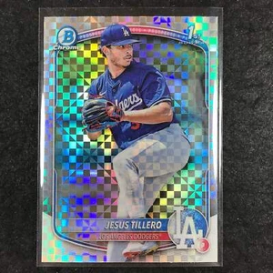 2025 Bowman Baseball JESUS TILLERO Chrome Prospect 1st Bowman X-Fractor #117 - Picture 1 of 1