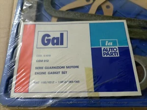 FIAT 1100 103 2 S 1100 D 1964 - 65 S GUARNIZIONI SMERIGLIO TESTATA NUOVO - Picture 1 of 2