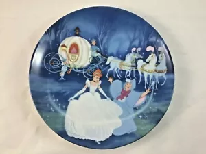 Walt Disney Cinderella Bibbidi Bobbidi Boo Limited Edition Collector Plate 1998 - Afbeelding 1 van 12