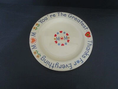 Тарелка на День Матери Благодарность на День Рождения Waechterbach ВЫ ВЕЛИЧАЙШИЙ Немец - Изображение 1 из 4