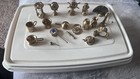 Vintage Brass Dollhouse Miniatures Lot, Made In Holland