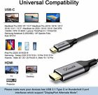 QGeeM USB C to HDMI Cable Adapter,QGeeM 6ft Braided 4K@60Hz Cable Adapter
