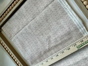 Brick Print Tan Cotton Fabric By The Yard 210 Gullane Thomas Ltd. - Picture 1 of 3