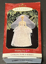 Vintage 1997 Hallmark Wedding Day Barbie Keepsake Ornament #4 