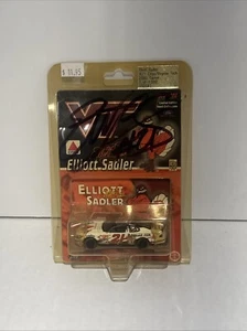 Virginia Tech Hokies NASCAR 2000 Ford 1:64 Elliott Sadler #21 White Citgo SIGNED - Picture 1 of 7