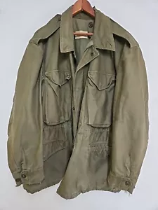 Vintage 50s M-51 Field Jacket US Army Military Korean War 1952 Distressed M-1951 - Bild 1 von 17