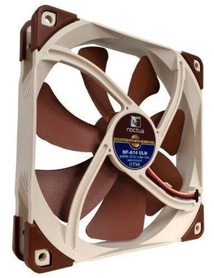 Noctua  140mmx25mm Square Frame 2 Speed SSO2 Bearing 3Pin Fan (NF-A14 ULN) - Image 1 of 3